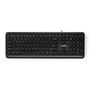 Wired Keyboard | USB-A | Multimedia | QWERTY | US Layout | Numeric keypad KBMU200BKUS 5412810407040
