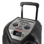 Party Trolley Speaker 400W (50W RMS) with Karaoke & Wireless VHF Microphone KBTUS-500BK 8435256810622