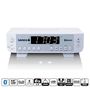 FM Kitchen Radio with Bluetooth® LED Lighting and Timer White KCR-100WH 8711902041221