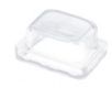 Switch cover, tansparent, for KE/BI... 22x28mm swiches KE/BI/HC