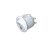 Rocker switch; ON-OFF, fixed, 2pins. 6A/250Vac, Ø19.8mm, SPST, white KE/RO/W