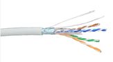 Cable F/UTP CAT6a 23AWG, solid, copper, Dca LSZH KO/FTP/CAT6a