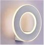 LED WALL LIGHT 9W 4000K IP20 WHITE VT-710 8226