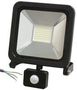 50W LED FLOODLIGHT, 1M CABLE, BLACK, PIR PELL0276