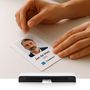 Laminating Film | 54x86mm | Thickness: 125 µm | Packed per: 100 pcs | PET | Transparent LAMIA5486AT100 5412810469611