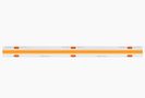 LED strip 24Vdc, 14W/m, COB 528LED/m, 1440lm, warm white 2700K, IP20, 180°, LED LINE 479846 5907777479846
