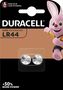 Alkaline Battery A76 (LR44, AG13, V13GA, PX76A,  L1154) 1.5V 105mAh Duracell (2pcs in blister) LR44/DUR-BL2 5000394504424