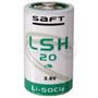 Lithium Battery R20 (D) LSH20 3.6V 13000mAh SAFT LSH20