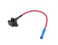 Automotive fuse adapter with additional MINI low profile fuse holder and wire LXDC3