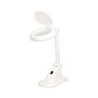 Magnifying Table Lamp | Lens strength: 3 + 12 Diopter | 6500 K | 6 W | 400 lm | White MAGLE1WT 5412810455591