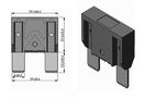 Automotive MAXI fuse 40A BT/MAXI/40A 5907565643183; 8010266134885