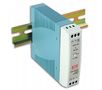 20W miniature single output DIN rail power supply 12V 1.67A, MEAN WELL MDR-20-12