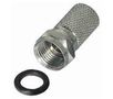 F plug 5.0mm, with rubber, cable mount ME/CX-F5-M/O 4012386066255