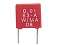 Capacitor 0.1UF 63V MKS2 RM5mm CF0.1UF/63V