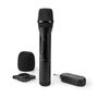 Wireless Microphone Set | 20 Channels | 1 Microphone | Cardioid | 70 Hz - 13 kHz | 1000 Ohm | -95 dB | Volume control | Black MPWL200BK 5412810330829