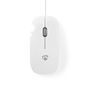 Mouse | Wired | 1000 dpi | Number of buttons: 3 | Both Handed MSWD200WT 5412810266203