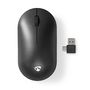 Mouse | Wireless | Silent mouse | 1200 dpi | Number of buttons: 3 | Both Handed MSWS410BK 5412810416714