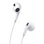 Earphones 3.5mm with Built-in Microphone & Controller, White NGCR020002