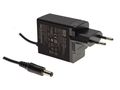 12W single output power supply 12V 1A plug in adaptor, 5.5x2.1mm, high reliable, extreme small, wall-mounted, Industrial, MEAN WELL NGE12E12-P1J