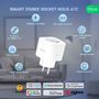 Smart ZigBee Socket NOUS A7Z, 16A with energy meter, TUYA MQTT NOUS-A7Z 5905072800891