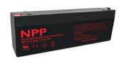 Battery 12V 2.3Ah T1(F1) Pb AGM NPP NP12-2.3Ah