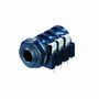 Stereo Connector 6.35 mm Female Black NTR-NYS216