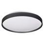 LED luminaire, surface, 36W, 4000K neutral white, 2160lm, black ring, ORO ORO26025 5902533195503