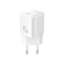 Wall Fast Charger PicoGo GaN 45W USB-C QC PD, White P10176800213-00 6932172678388