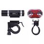 LED Bicycle Front Light 150lm and Back Light, 5× AAA, EMOS P3920 8592920029848
