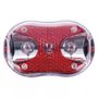 LED Bicycle Front Light 150lm and Back Light, 5× AAA, EMOS P3920 8592920029848