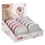 Pocket cosmetic mirror with LED light, 10 pcs, display box P4718 8592920137956