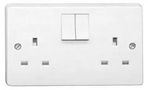 13A 2G SP SWITCHED SOCKET WHITE (PK50) SF4306BULK