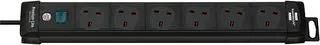 POWER OUTLET STRIP, 6 OUTLET, 3M, 240V 1951163100