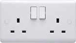 CASA 2G 13A DP SWITCHED SOCKET D1500/DNR