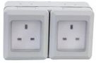 DOUBLE 13A SOCKET, IP55 PEL00887