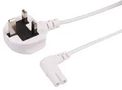 LEAD 13A PLUG TO C7 RA WHITE 1M PELB2127