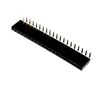 Socket;pin strips;female;PIN:20;angled;2.54mm;THT;1x20;3A PL/MO-1x20R-F
