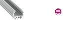 Aluminum profile for LED strips round, thin, MICO, 1m LUMINES PROF-MICO-1Ms 5902973365450