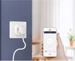 Smart socket Wi-Fi, 3680W, IP20, with schedule mode, white, WOOX R6080 8435350741563