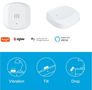 Smart vibration sensor, CR2032, ZigBee, TUYA / Smart Life R7081 8435606721080