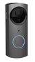 Smart wireless Wi-Fi video doorbell with video camera 1080P, chime, two way audio, IR night vision, motion detection, PIR detection, black, WOOX R9061 8435606710343