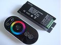 RGB LED controller with RF remote control 12Vdc 3x6A 216W RF-CONT-RGB