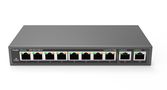 10 Ports Switch Ruijie RG-ES110D-P (Unmanaged, 8 x PoE+) RUIJIERGES110DP