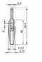 Plug, banana 4 mm, 60V, 30A, screw connection, red BULA 20K HIRSCHMANN CO/RH-BULA20KR 5410329306892