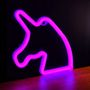 Neon LED Light UNICORN pink Bat + USB FLNEO1 Forever Light RTV100212 5900495949387