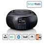 Portable internet radio with DAB+/FM, Bluetooth®, CD player, and large LCD colour display Black SCD-6000BK 8711902078272