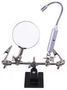 HELPING HAND WITH LIGHT & MAGNIFIER D03475