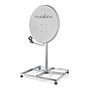 Satellite Balcony Stand | Mast length: 0.75 m | Maximum dish size: 90.0 cm | Bottom plate size: 4 x 30 x 30 cm | Steel | Silver SDBS110ME 5412810298051