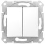 Switch 2kl. white 10A 250V SEDNA SDN0600121