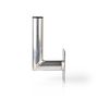 Satellite Wall Mount | Distance to wall: 150 mm | Diameter clamp: 50 mm | Maximum dish size: 100 cm | Aluminium | Silver SDWM200ME 5412810298143